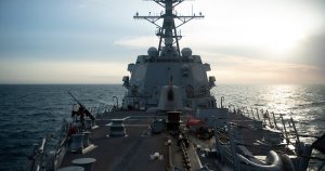 What military force has the US positioned off Venezuela’s coast?