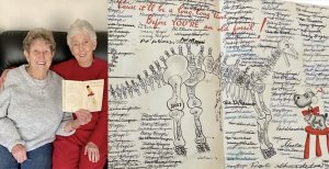Best friends have been exchanging birthday cards for 81 years